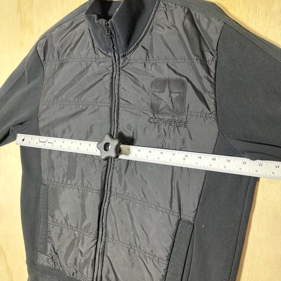 Converse All Star Men’s Black Sweater Size Large - Picture 4 of 8